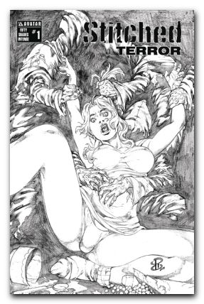 Stitched Terror #1 fifty shades intense cover