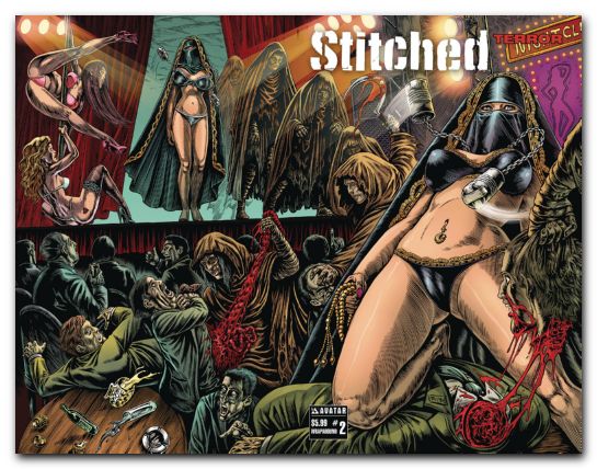 Stitched Terror #2 wrap cover