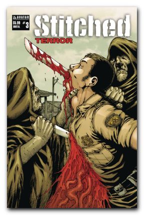 Stitched Terror #3 brutal cover