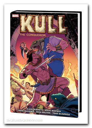 Kull Conqueror Original Marvel Years Omnibus HC Lopez Cvr