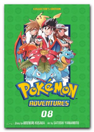 Pokemon Adventures Collectors Edition GN #08