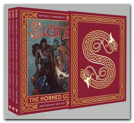 Slaine Horned God Anniversary Edition HC PX Slipcase