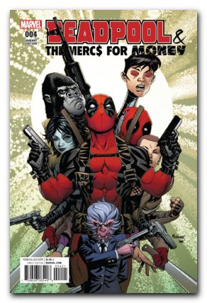 Deadpool and the Mercs For Money #4 (2nd Series) McKone variant