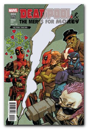 Deadpool and the Mercs For Money #4 (2nd Series) Story Thus Far variant