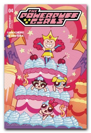 Powerpuff Girls #4 (2024) cover a ganucheau