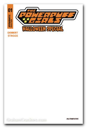 Powerpuff Girls Halloween Special #1 (2024) cover f blank