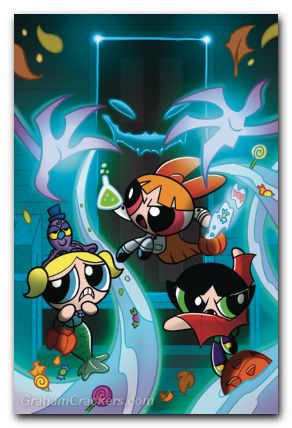 Powerpuff Girls Halloween Special #1 (2024) cover j forstner foil virgin variant