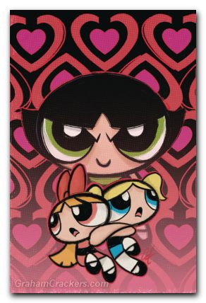 Powerpuff Girls Halloween Special #1 (2024) cover m staggs virgin variant