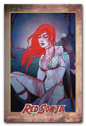 Red Sonja #15 (2023) cover f frison modern icon variant