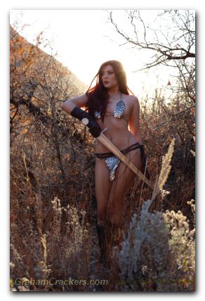 Red Sonja #15 (2023) cover h cosplay virgin variant