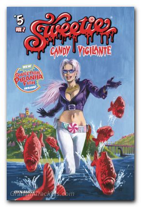 Sweetie Candy Vigilante #5 (2024) cover a sistilli blue