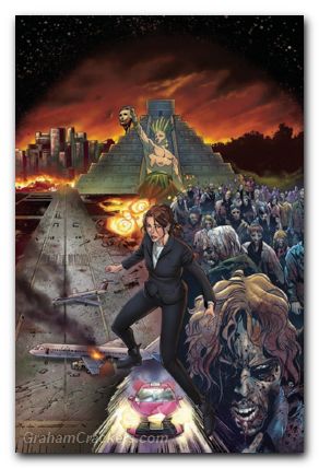 Almost Dead #8 cover d benjamin virgin variant