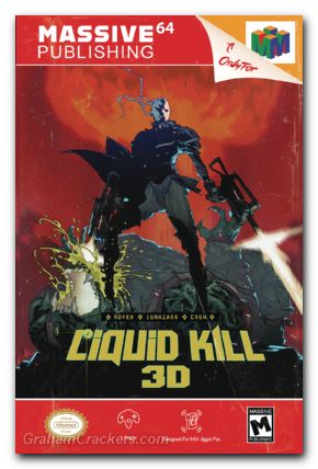 Liquid Kill #1 (2024) cover d game homage