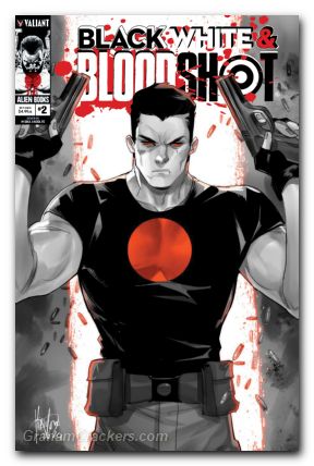 Black White And Bloodshot #2 cover a