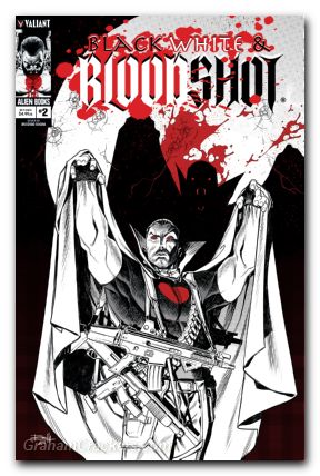 Black White And Bloodshot #2 cover b monster