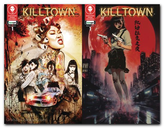 Killtown #1 cover f holofoil flip