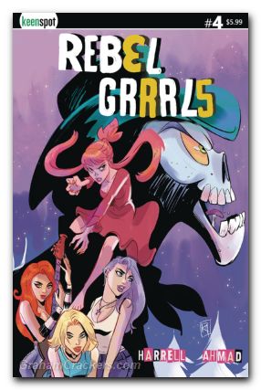 Rebel Grrrls #4 cover a