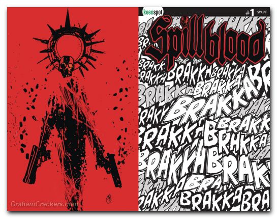 Spillblood #1 cover e holofoil flip