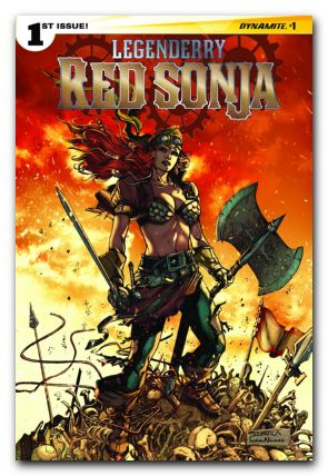 Legenderry Red Sonja #1 (2015) 10 Copy Davila Incv