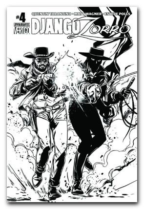 Django Zorro #4 (2014) 15 Copy Laming B&W Incv