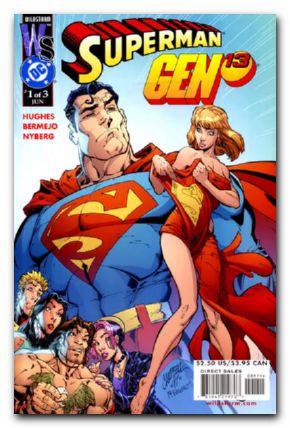 Superman Gen 13 #1 campbell cover
