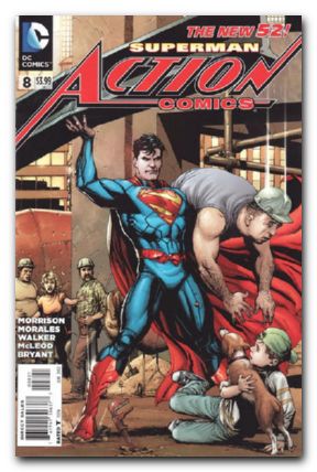 Action Comics #8 (2011) variant