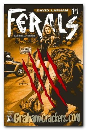 Ferals #14 (2012) slashed cover