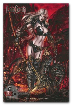 Lady Death Chaos Rules #1 Inferno cover