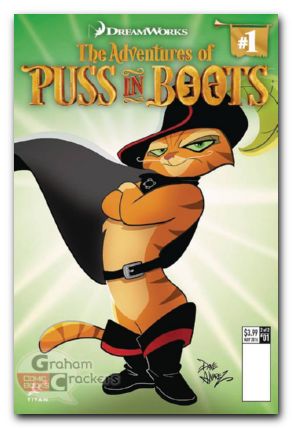 Adventures of Puss In Boots #1 (2016) cover b