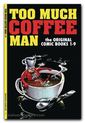 Too Much Coffee Man Original Comics 1-9 TPB SGN