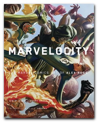 Marvelocity Marvel Art Alex Ross HC Signed Ross Exclusive