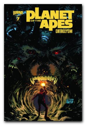 Planet of the Apes Cataclysm #7 (2012) cover a