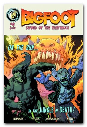 Bigfoot Sword Of The Earthman #4 (2015)