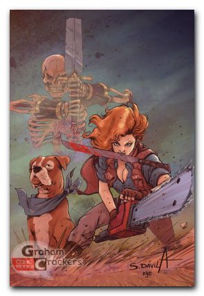 Death To Army Of Darkness #2 cover p davila limited virgin variant