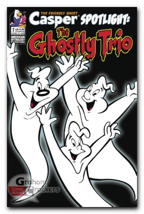 Casper Spotlight Ghostly Trio #1 (2020) retro animation variant