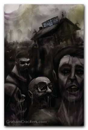 Almost Dead #5 cover h rodgon virgin variant