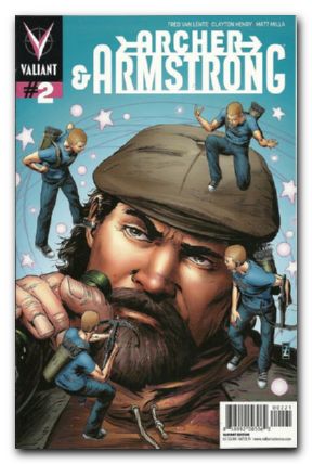 Archer & Armstrong #2 (2012) variant