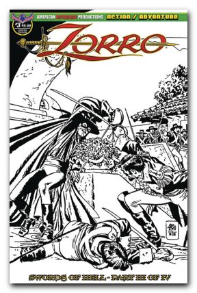 Zorro Swords Of Hell #3 visions of zorro cover