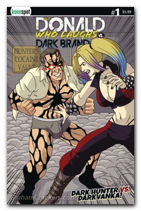 Donald Who Laughs Vs Dark Brandon #1 cover c dark hunter vs darkvanka