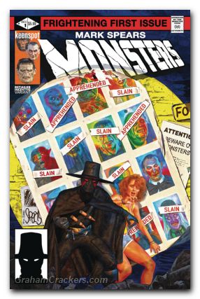 Mark Spears Monsters #1 cover i x-men homage variant