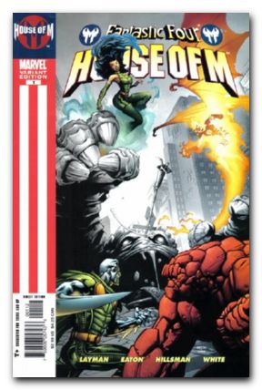 Fantastic Four House of M #1 second print