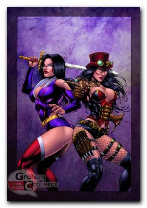 Grimm Fairy Tales Hunters Shadowlands #4 (2013) cover b