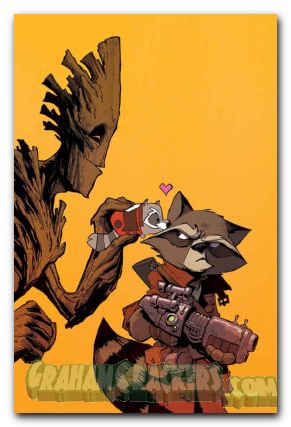 Rocket Raccoon and Groot #8 (2016) Tsum Tsum variant