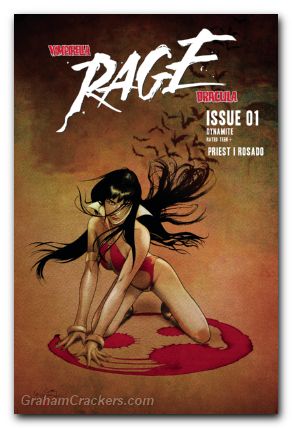Vampirella Dracula Rage #1 cover g gunduz variant