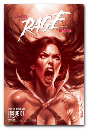 Vampirella Dracula Rage #1 cover n parrillo tint variant