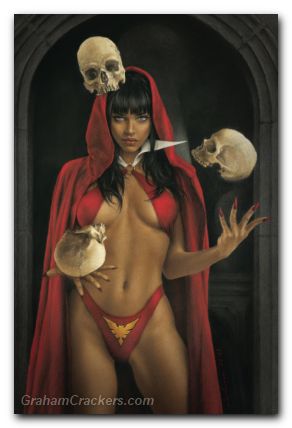 Vampirella Dracula Rage #1 cover r celina virgin variant
