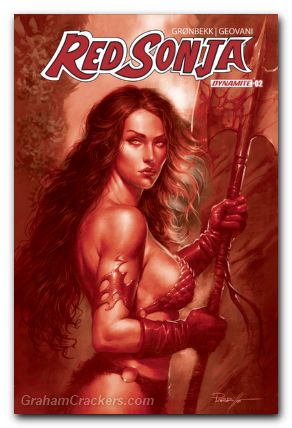 Red Sonja #2 (2023) cover p parrillo tint variant