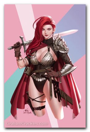 Red Sonja #2 (2023) cover v lee virgin variant