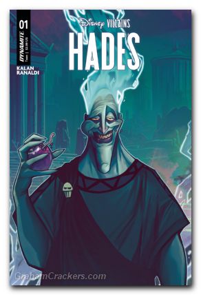 Product Details: Disney Villains Hades #2 cover e action figure