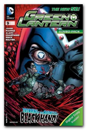 Green Lantern #9 (2011) combo pack